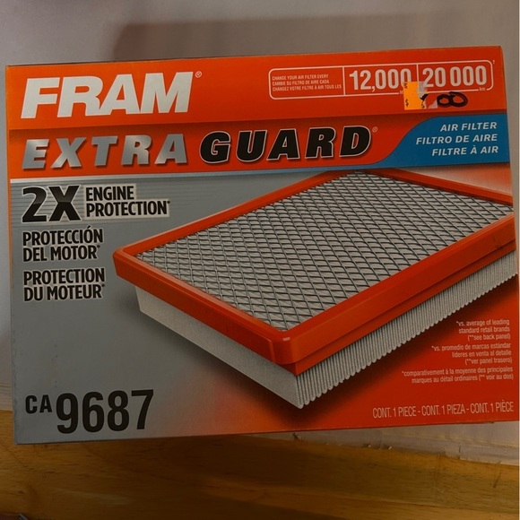 Fram Other - FRAM Extra Guard Air Filter CA9687 2X Engine Protection Ford F150 F250 lot of 3
